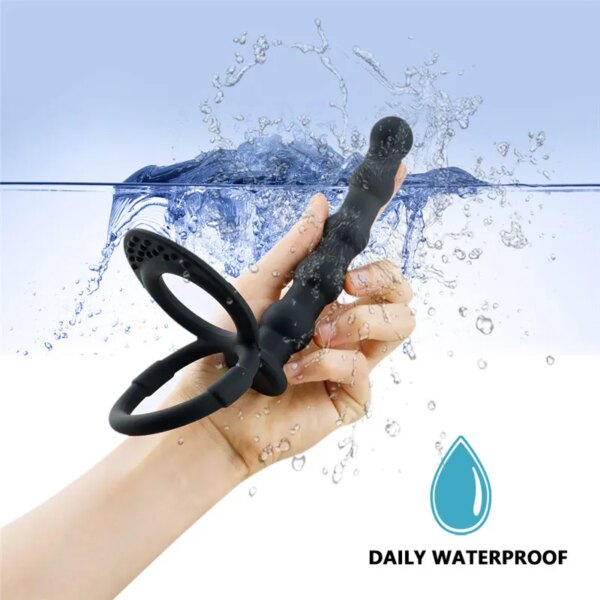 Double Penetration Remote Control Strap On Vibrators For Men Strap On Anal Butt Plug Dildo Adult Game Sex Toys For Couples 18+