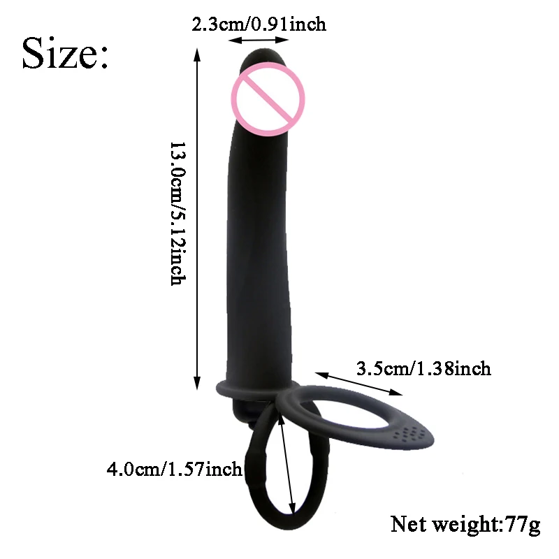 Double Penetration Penis Strapon Dildo Sex Toys For Women 10 Speed Vibrators Man Strap Anal Beads Plug Adult G Spot Massager