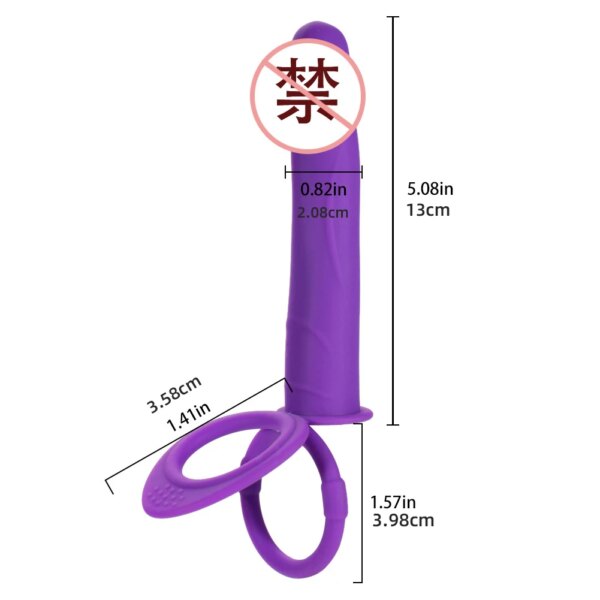 Double Penetration Penis Strapon Dildo Sex Toys For Women 10 Speed Vibrators Man Strap Anal Beads Plug Adult G Spot Massager