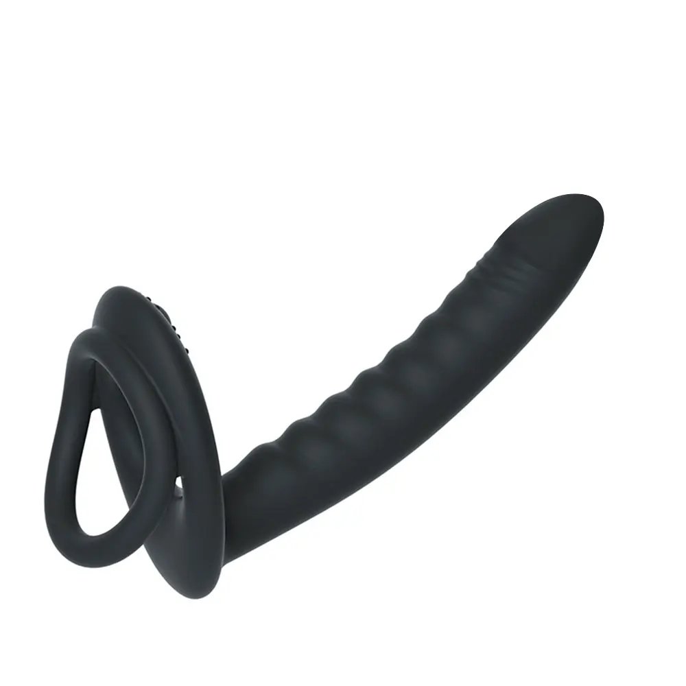 Double Penetration Strap on Anal Vibrator for Couples Dildo Vibrator Anus Plug G Spot Vibrator Intimate Adult Sex Toys for Woman