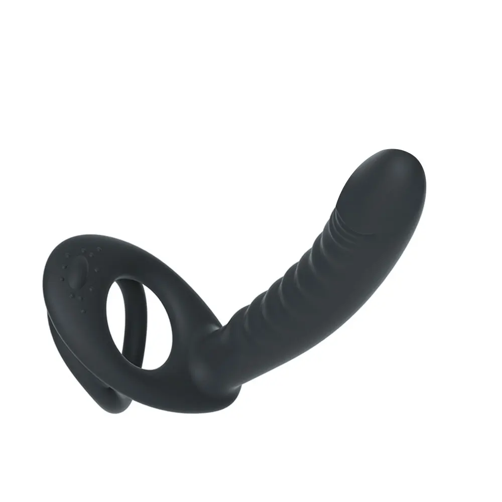 Double Penetration Strap on Anal Vibrator for Couples Dildo Vibrator Anus Plug G Spot Vibrator Intimate Adult Sex Toys for Woman