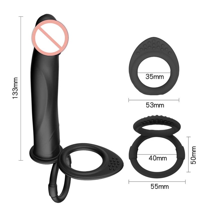 10 Frequency Double Penetration Anal Plug Dildo Butt Plug Vibrators for Women Men Strap on Penis Vagina Plug Sex Toys for Women
