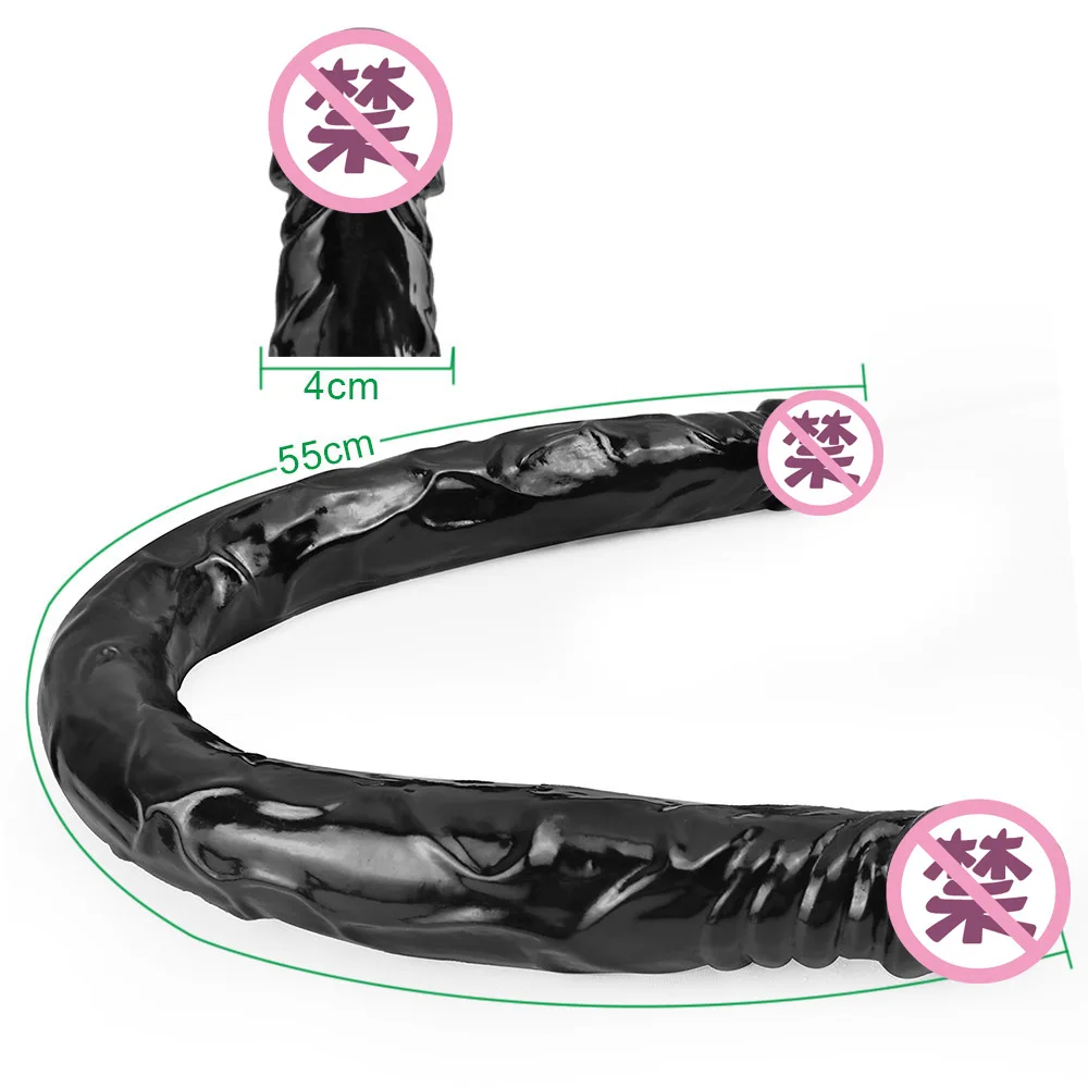 L 55cm / 21.56 inch Super long Dildo for Lesbian Double Penis Sex Products Double Dildos Long Consoladores Sex Toys for Woman L 55cm / 21.56 inch Super long Dildo for Lesbian Double Penis Sex Products Double Dildos Long Consoladores Sex Toys for Woman