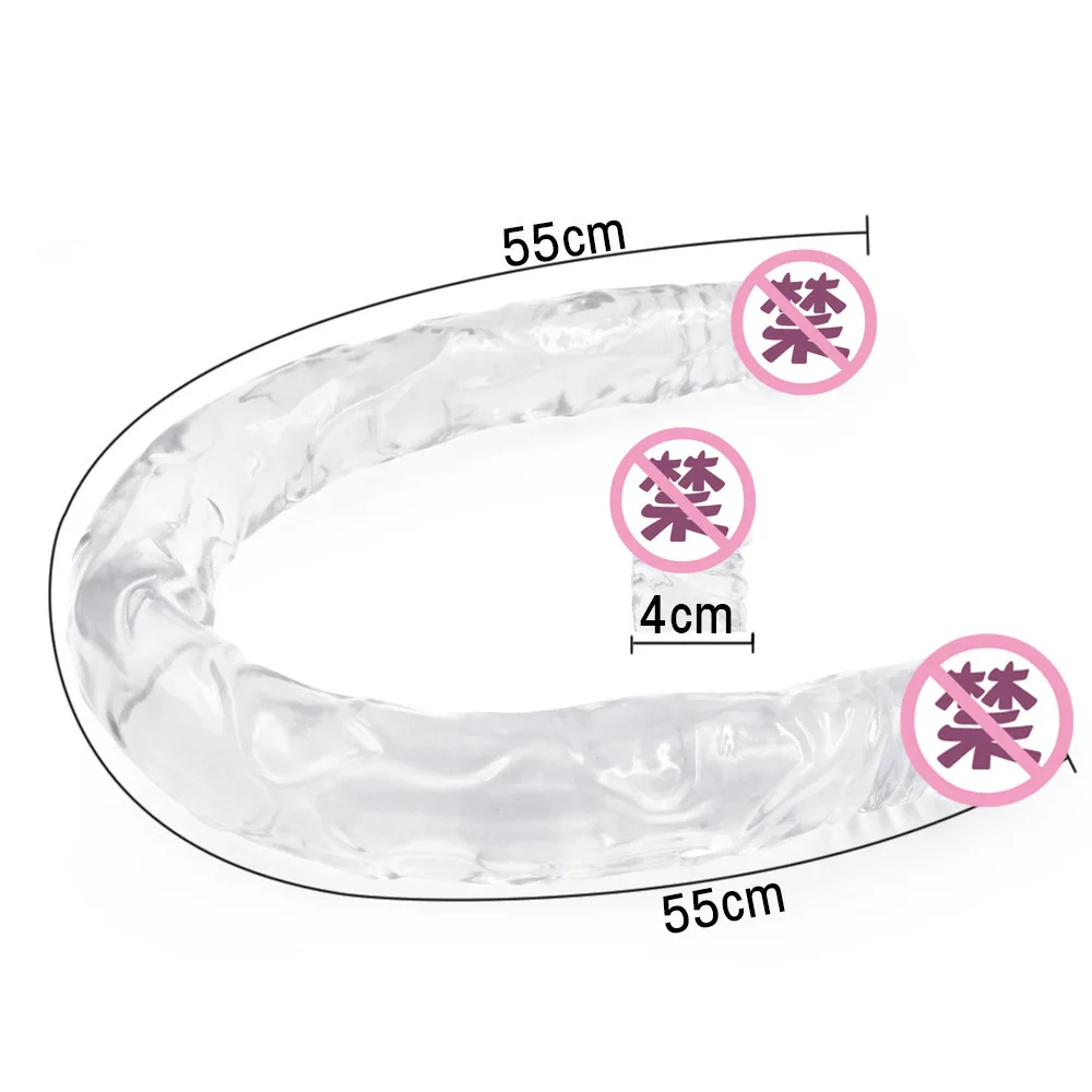 L 55cm / 21.56 inch Super long Dildo for Lesbian Double Penis Sex Products Double Dildos Long Consoladores Sex Toys for Woman L 55cm / 21.56 inch Super long Dildo for Lesbian Double Penis Sex Products Double Dildos Long Consoladores Sex Toys for Woman
