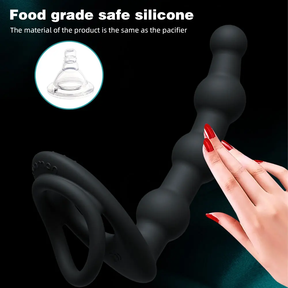 10 Speeds Vibrator Strap Double Penetration Anal Plug Butt Plug Vibrator for Men Strap on Penis Vagina Plug Sex Toys for Couples 10 Speeds Vibrator Strap Double Penetration Anal Plug Butt Plug Vibrator for Men Strap on Penis Vagina Plug Sex Toys for Couples