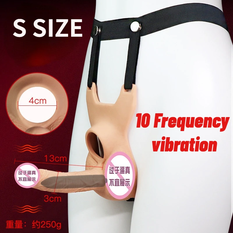 10 Frequency Double Penetration Anal Plug Dildo Butt Plug Vibrator For Men Strap On Penis Vagina Plug Adult Sex Toys For Couples