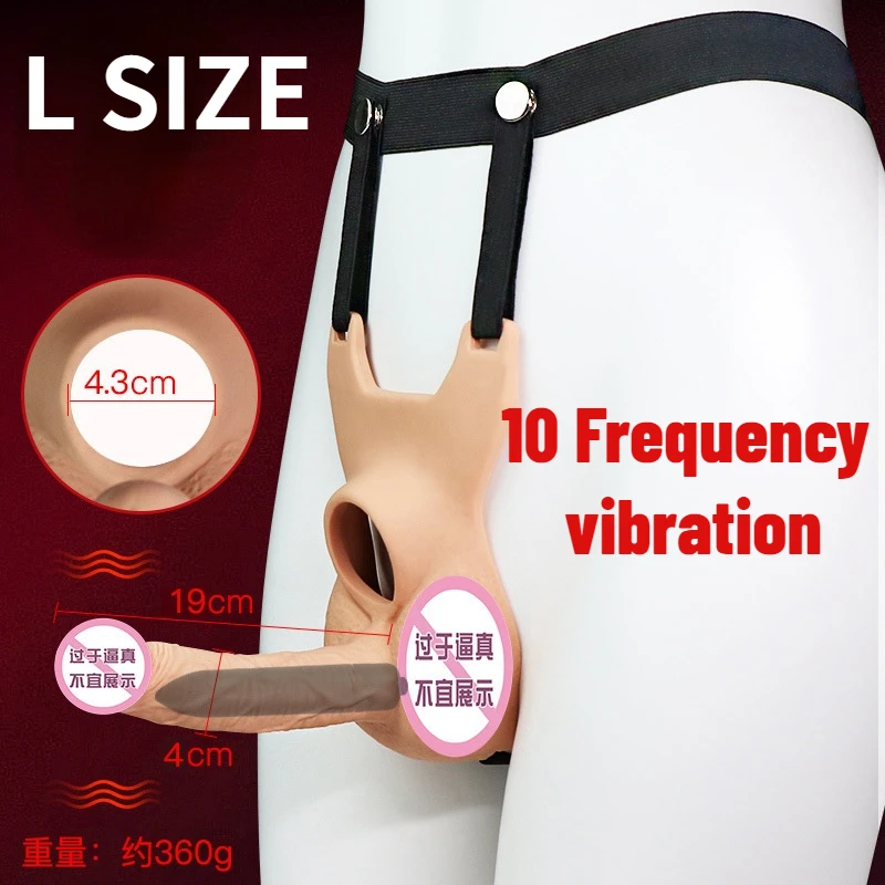 10 Frequency Double Penetration Anal Plug Dildo Butt Plug Vibrator For Men Strap On Penis Vagina Plug Adult Sex Toys For Couples