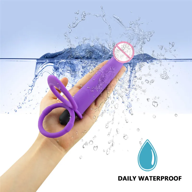 Double Penetration Dildo Butt Plug Ring Massager Prostate For Men Penis G-Spot Stimulate Clitoris Vibrator Sex Toys For Women 18 Double Penetration Dildo Butt Plug Ring Massager Prostate For Men Penis G-Spot Stimulate Clitoris Vibrator Sex Toys For Women 18