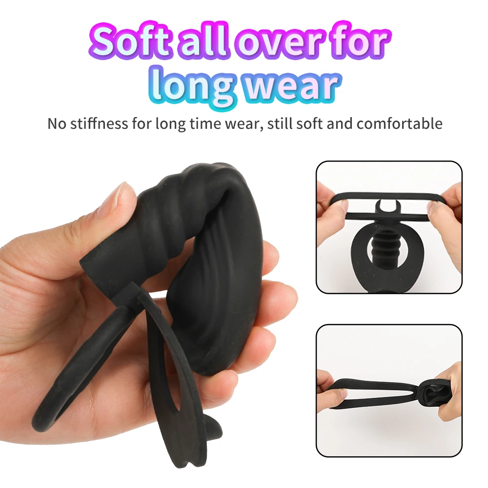 Double Penetration Dildo Vibrator Anal Plug Strap On Dildo With Ring Penis For Woman Men Couples Lesbian Masturbator Adult Game Double Penetration Dildo Vibrator Anal Plug Strap On Dildo With Ring Penis For Woman Men Couples Lesbian Masturbator Adult Game