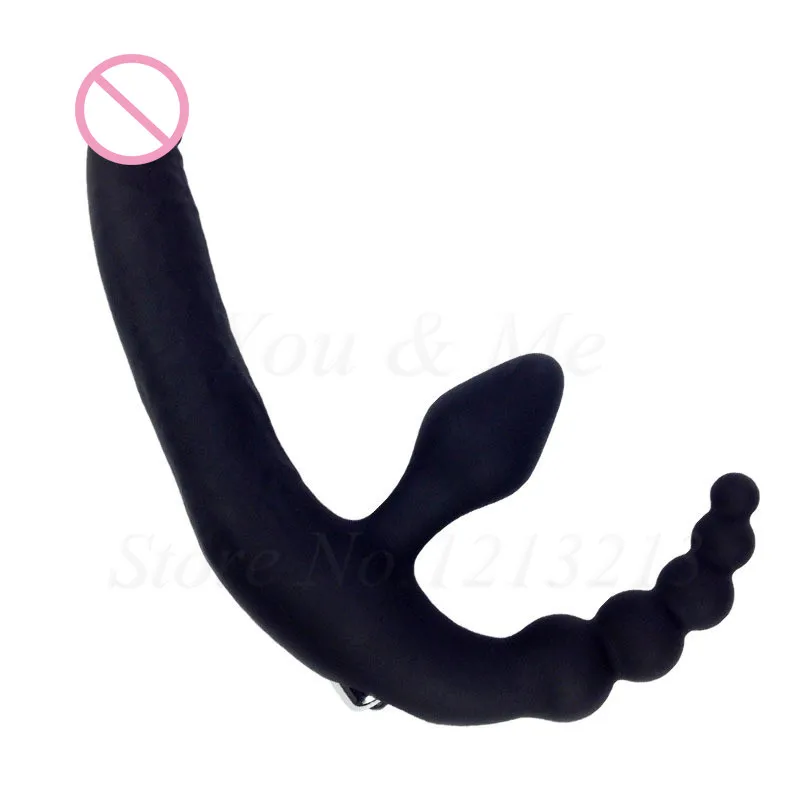 Double Penetration Strapon Dildo Vibrator Couples Vibrating Faloimitator Anal Beads Butt Plug Adults Sex Toys For Woman Lesbian Double Penetration Strapon Dildo Vibrator Couples Vibrating Faloimitator Anal Beads Butt Plug Adults Sex Toys For Woman Lesbian