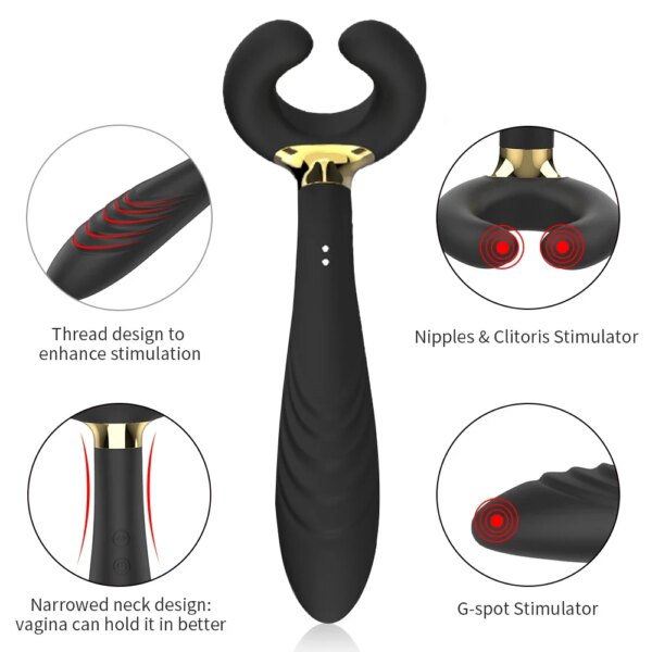 10 Speeds Vibrator Double Penetration Anal Plug Butt Plug Vibrator For Men Strap On Penis Vagina Plug Adult Sex Toys For Couples