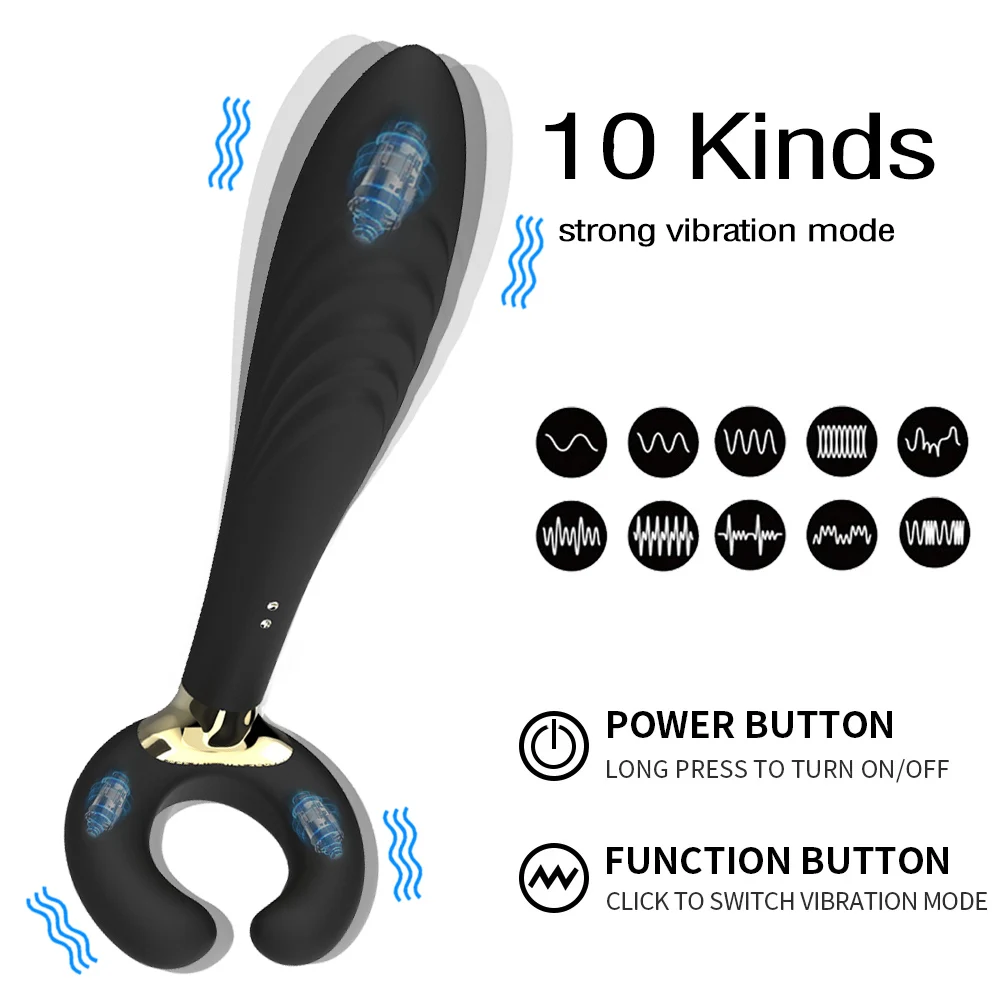 10 Speeds Vibrator Double Penetration Anal Plug Butt Plug Vibrator For Men Strap On Penis Vagina Plug Adult Sex Toys For Couples 10 Speeds Vibrator Double Penetration Anal Plug Butt Plug Vibrator For Men Strap On Penis Vagina Plug Adult Sex Toys For Couples