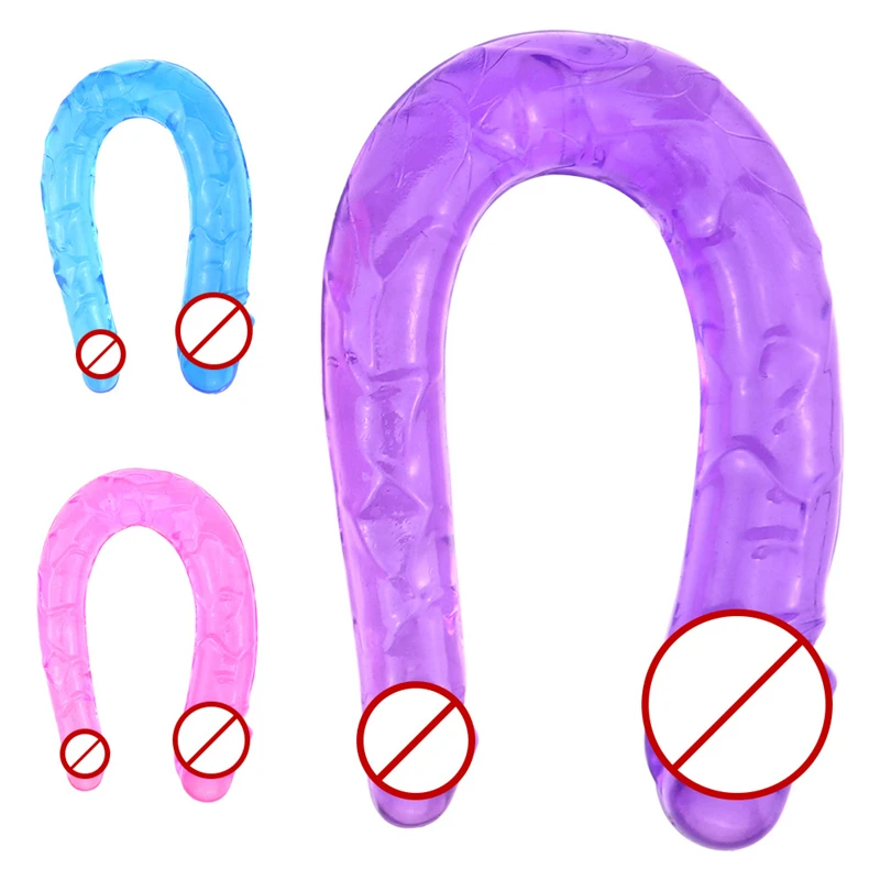 Double Penetration Silicone Dildo Sex Toys For Woman Men Couples Long Dildos Prostate Massage Anal Butt Plug Erotic Accessories