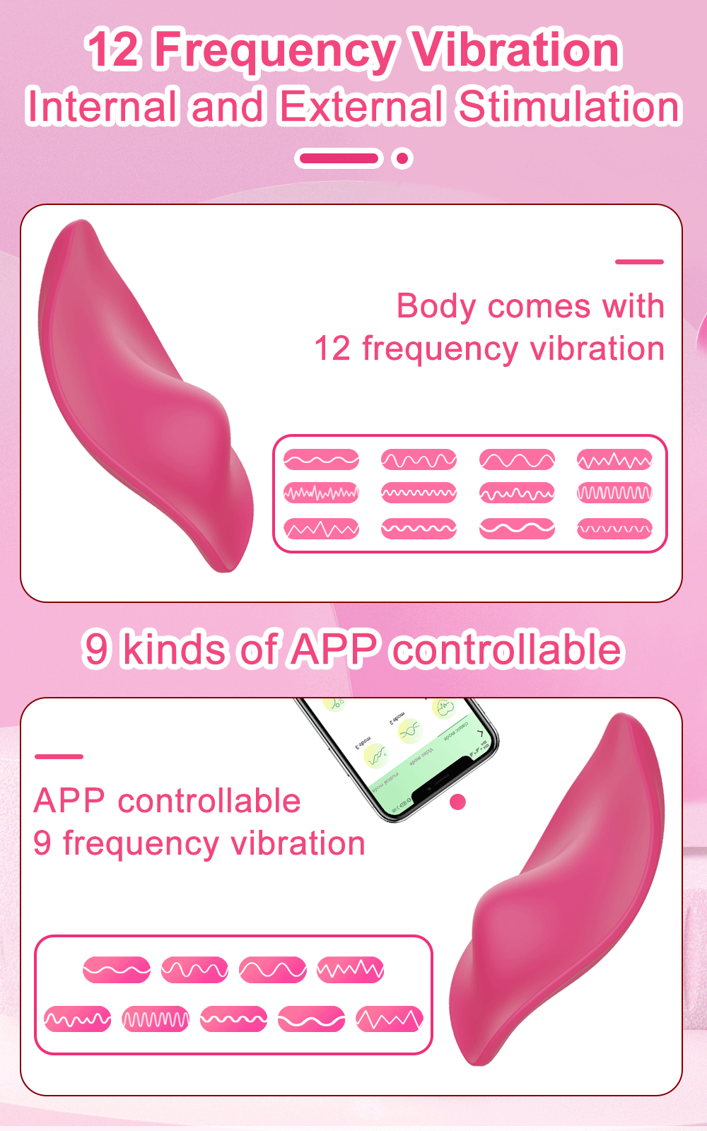 Bluetooth APP Vibrator Female Wireless Remote Control Wearable Vibrating Egg Clitoris Stimulator Sex Toys for Women Couples Bluetooth APP Vibrator Female Wireless Remote Control Wearable Vibrating Egg Clitoris Stimulator Sex Toys for Women Couples
