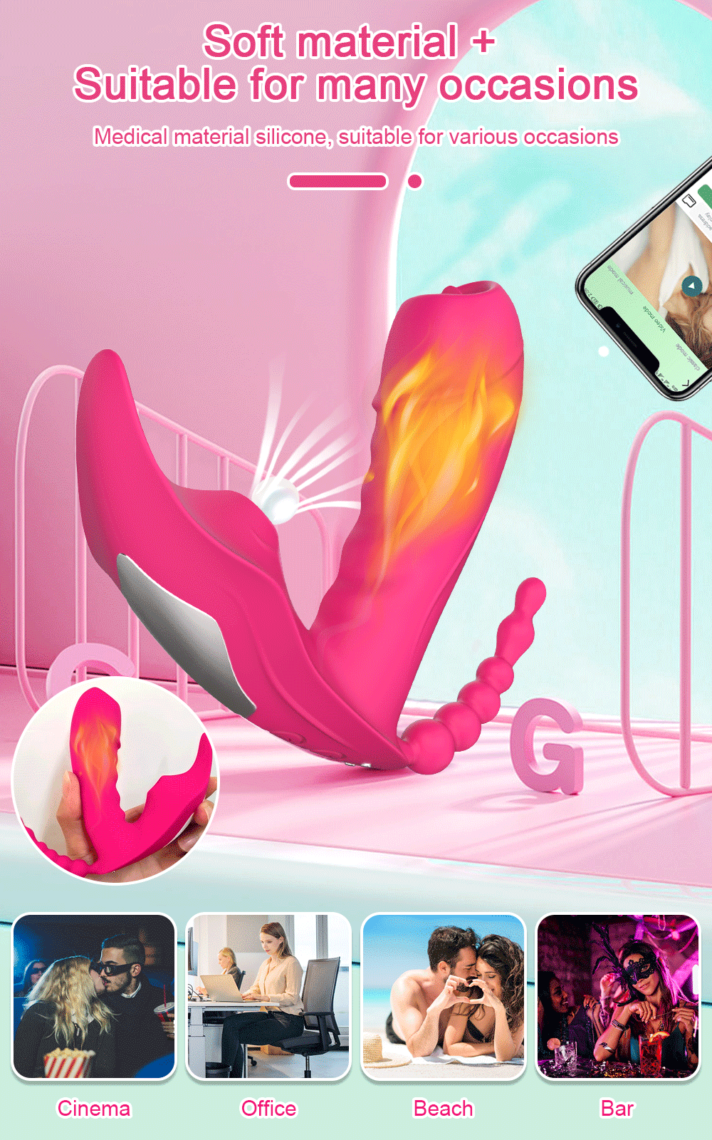 Bluetooth APP Dildo Vibrator Female for Women Vacuum Sex Toys Wireless Remote Control Vibrating Panties Toy for Couple Adult 18 Bluetooth APP Dildo Vibrator Female for Women Vacuum Sex Toys Wireless Remote Control Vibrating Panties Toy for Couple Adult 18