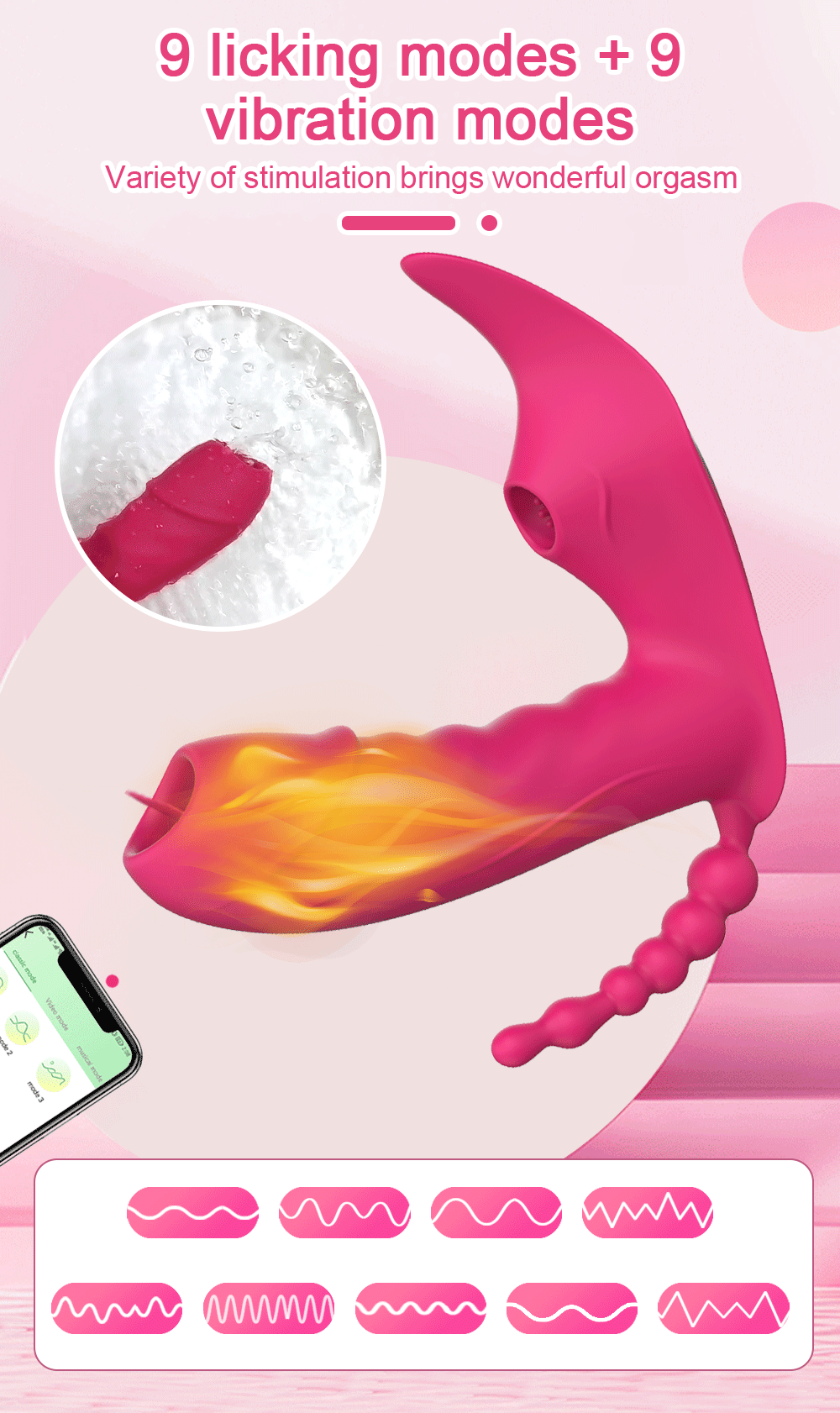 Bluetooth APP Dildo Vibrator Female for Women Vacuum Sex Toys Wireless Remote Control Vibrating Panties Toy for Couple Adult 18 Bluetooth APP Dildo Vibrator Female for Women Vacuum Sex Toys Wireless Remote Control Vibrating Panties Toy for Couple Adult 18