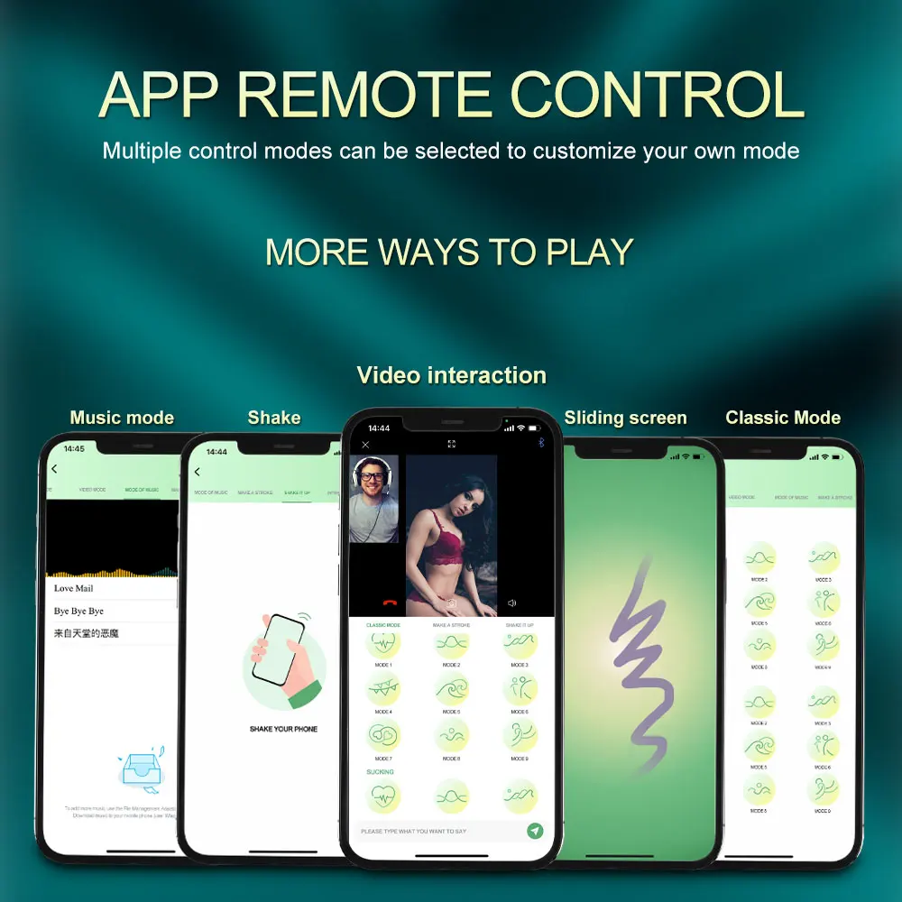 Wearable Mini Vibrator For Women Clitoris Sucker App Bluetooth Remote Control Vibro On Sexy Panties Adults Sex Toys Stimulator