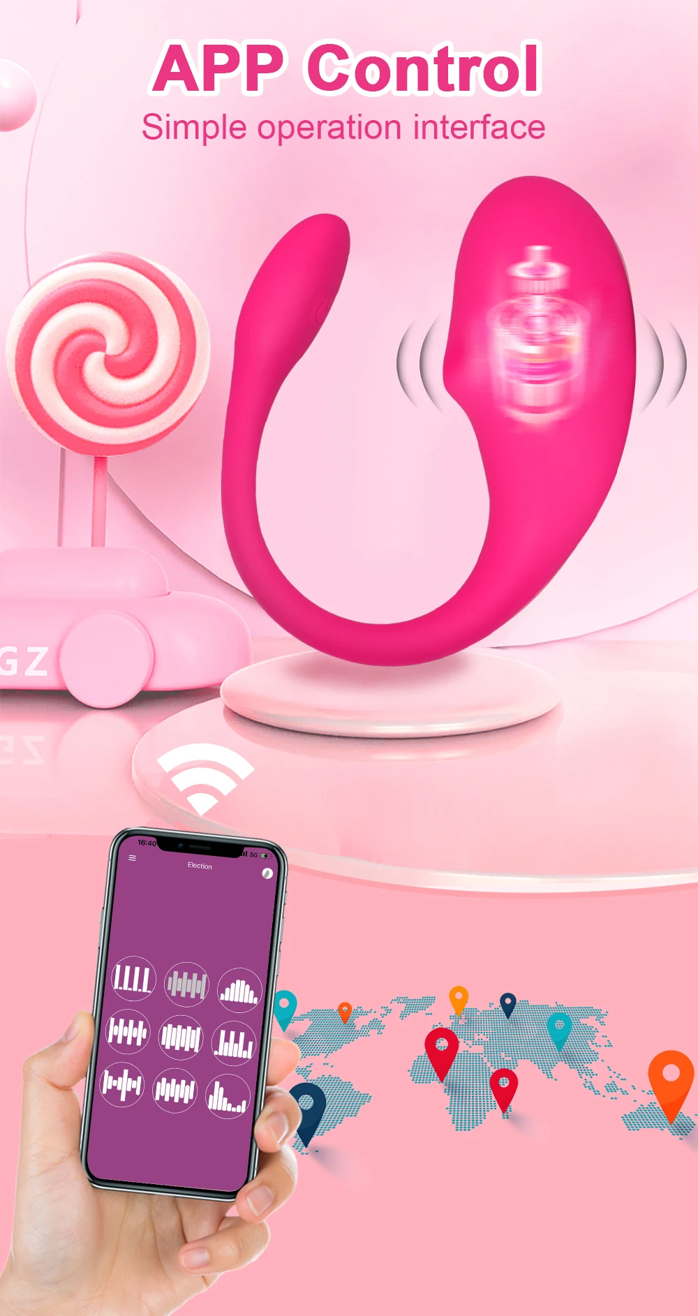 Wireless Bluetooth G Spot Dildo Vibrator for Women APP Remote Control Wear Vibrating Egg Clit Female Vibrating Panties Sex Toys
