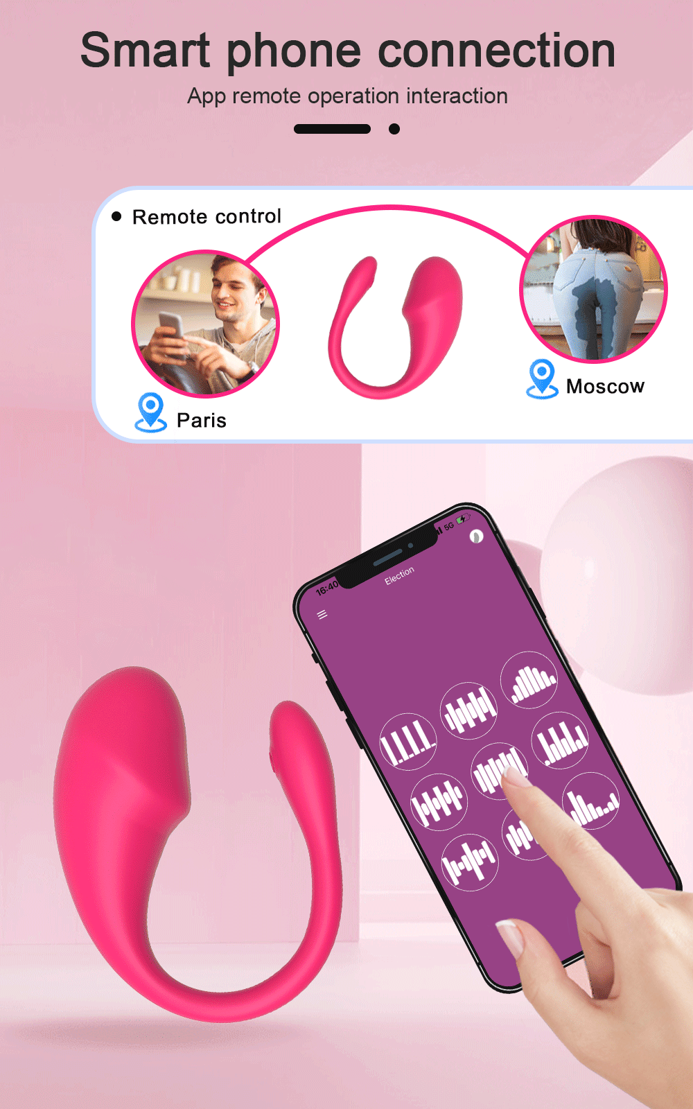 Wireless Bluetooth G Spot Dildo Vibrator for Women APP Remote Control Wear Vibrating Egg Clit Female Vibrating Panties Sex Toys