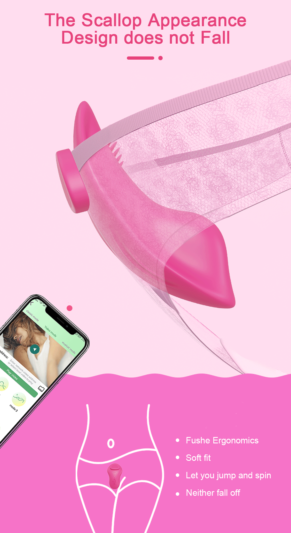 Wearable Bluetooth APP Vibrator for Women Wireless Remote Control Vibrating Egg Clitoris Stimulator Female Sex Toys for Couples Wearable Bluetooth APP Vibrator for Women Wireless Remote Control Vibrating Egg Clitoris Stimulator Female Sex Toys for Couples