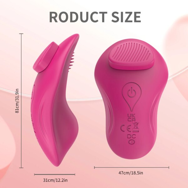 Wearable Bluetooth APP Vibrator for Women Wireless Remote Control Vibrating Egg Clitoris Stimulator Female Sex Toys for Couples