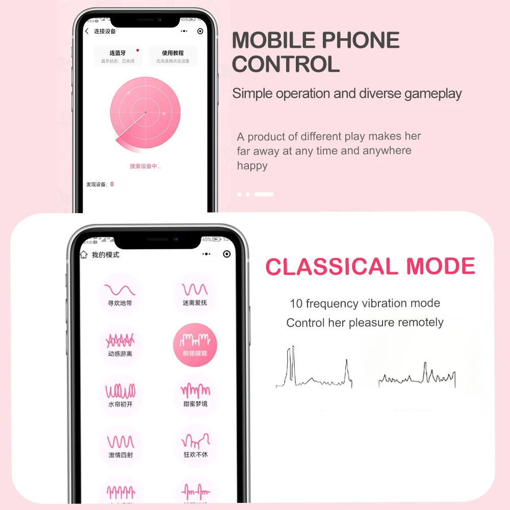 Wearable Bluetooth APP Vibrator for Women Wireless Remote Control Vibrating Egg Clitoris Stimulator Female Sex Toys for Couples Wearable Bluetooth APP Vibrator for Women Wireless Remote Control Vibrating Egg Clitoris Stimulator Female Sex Toys for Couples