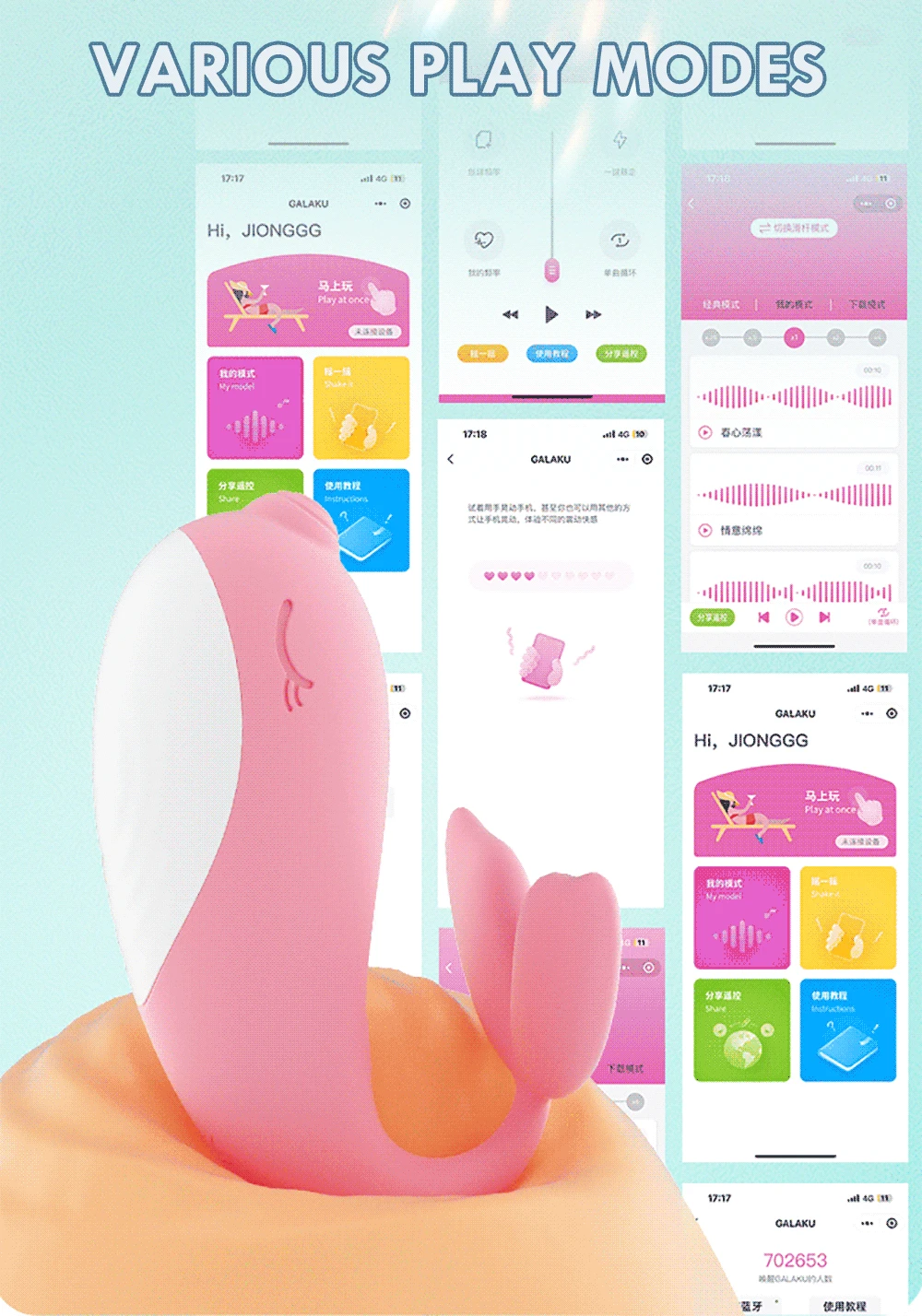 Wireless Bluetooth Vibrator For Women G Point Vibrator App Remote Control Wearable Vibrating Egg Clit Female Panties Sex Toys Wireless Bluetooth Vibrator For Women G Point Vibrator App Remote Control Wearable Vibrating Egg Clit Female Panties Sex Toys