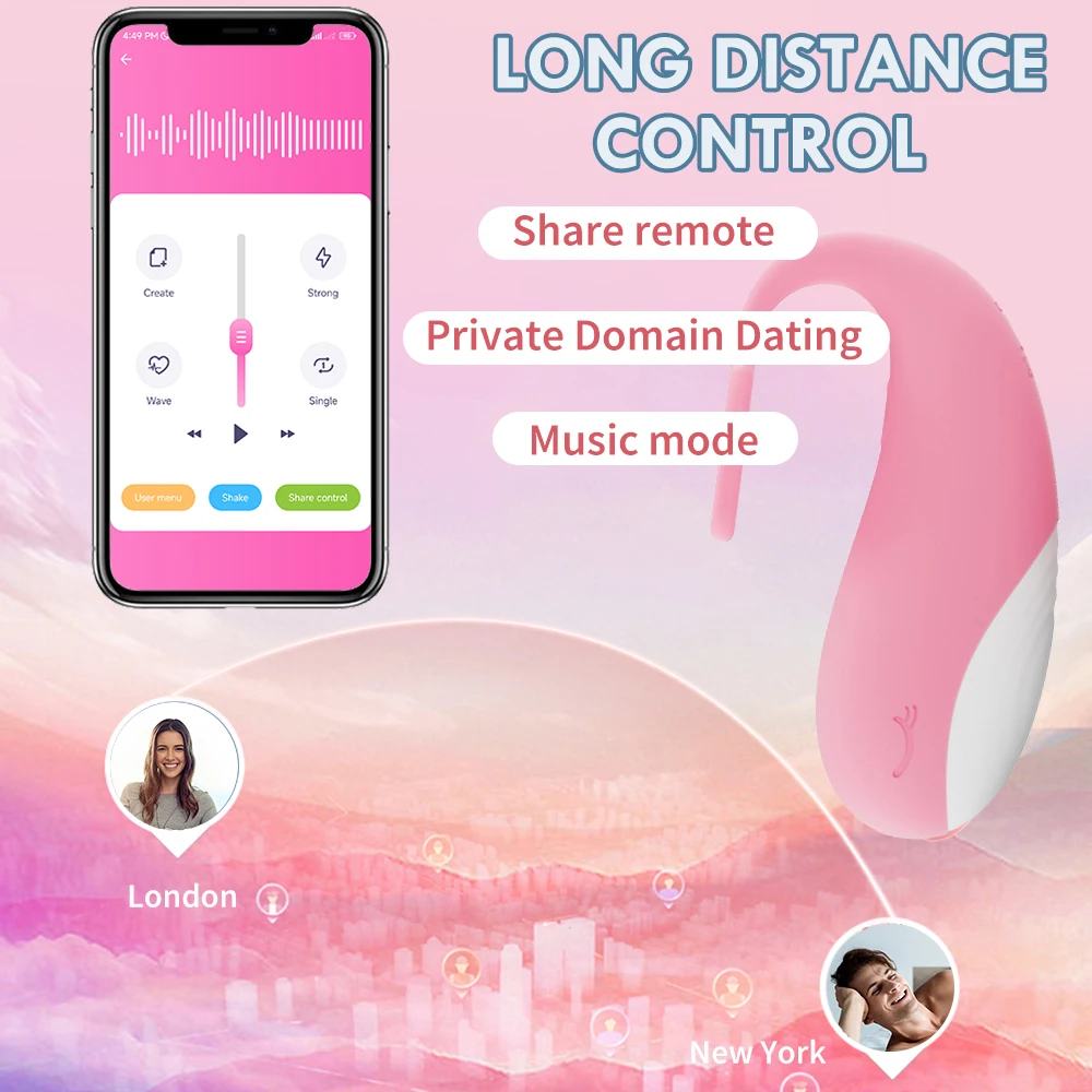 Wireless Bluetooth Vibrator For Women G Point Vibrator App Remote Control Wearable Vibrating Egg Clit Female Panties Sex Toys Wireless Bluetooth Vibrator For Women G Point Vibrator App Remote Control Wearable Vibrating Egg Clit Female Panties Sex Toys