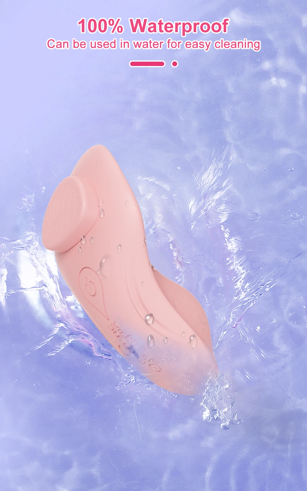Bluetooth APP Wearable Mini Vibrator Female Clitoral Stimulator Remote Control Panties Vibrating Adult Sex Toy for Women Couples
