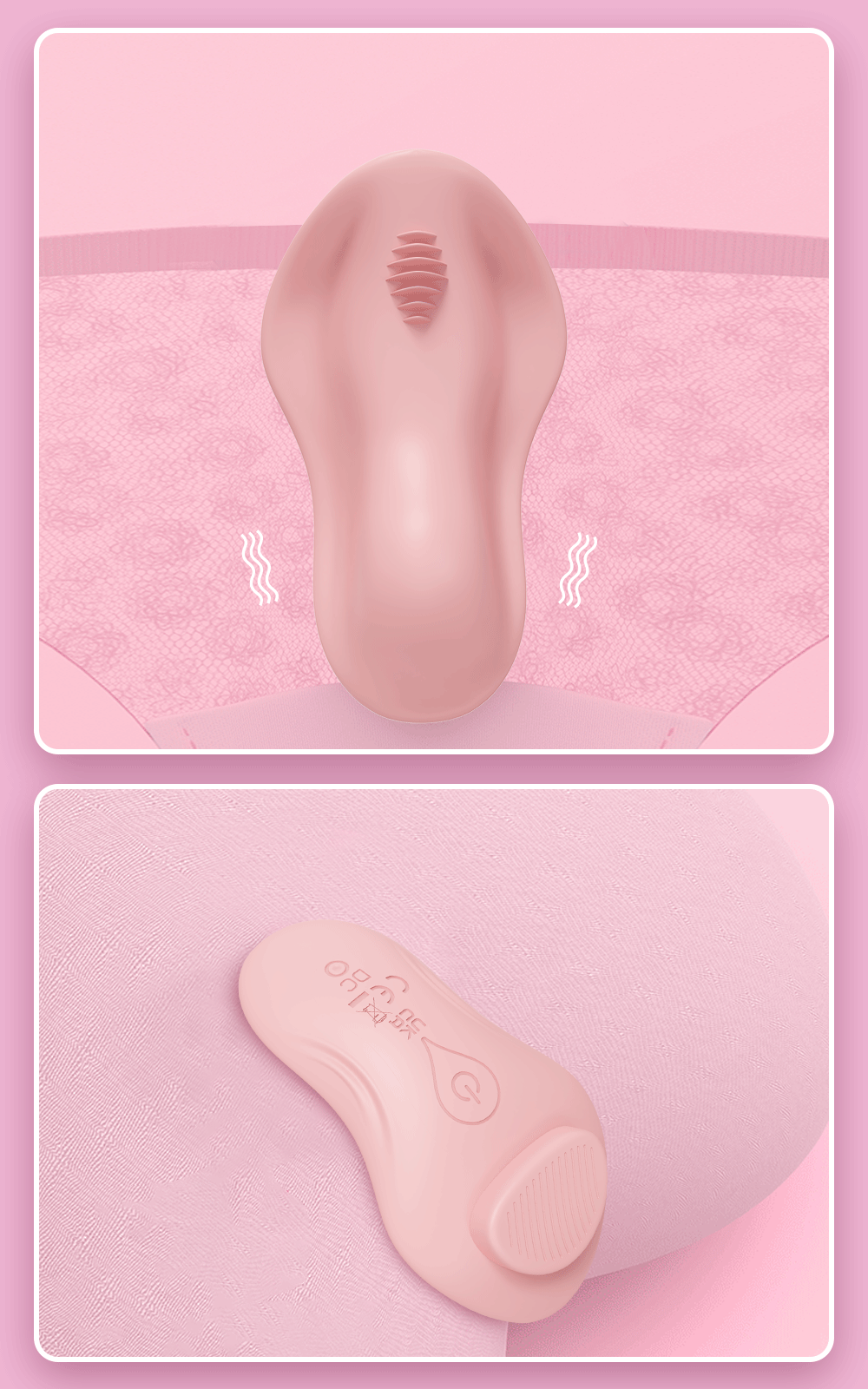 Bluetooth APP Wearable Mini Vibrator Female Clitoral Stimulator Remote Control Panties Vibrating Adult Sex Toy for Women Couples