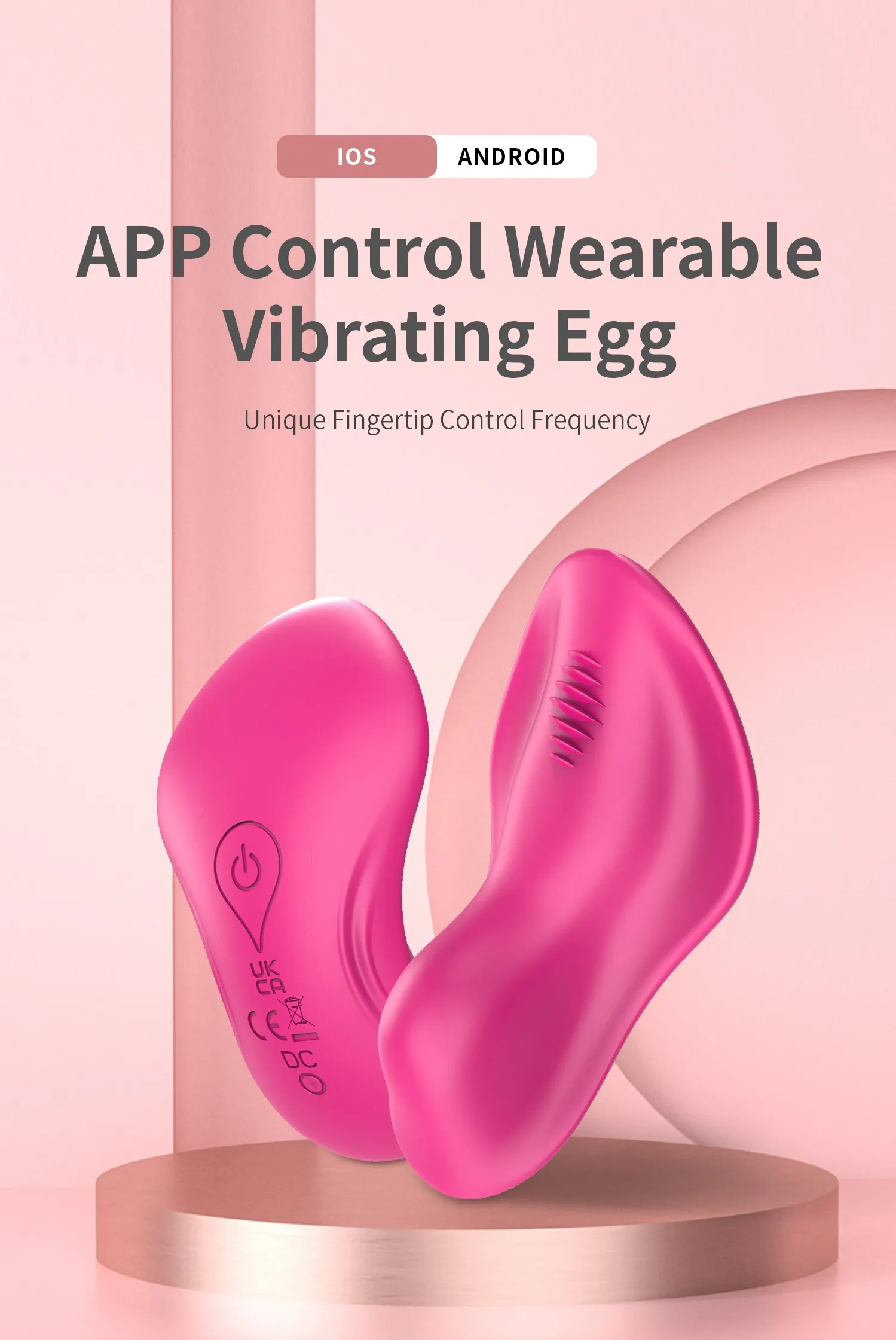 Bluetooth APP Wearable Mini Vibrator Female Clitoral Stimulator Remote Control Panties Vibrating Adult Sex Toy for Women Couples