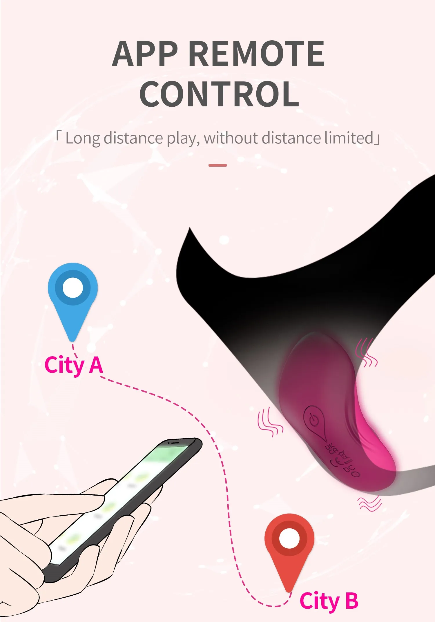 Bluetooth APP Wearable Mini Vibrator Female Clitoral Stimulator Remote Control Panties Vibrating Adult Sex Toy for Women Couples
