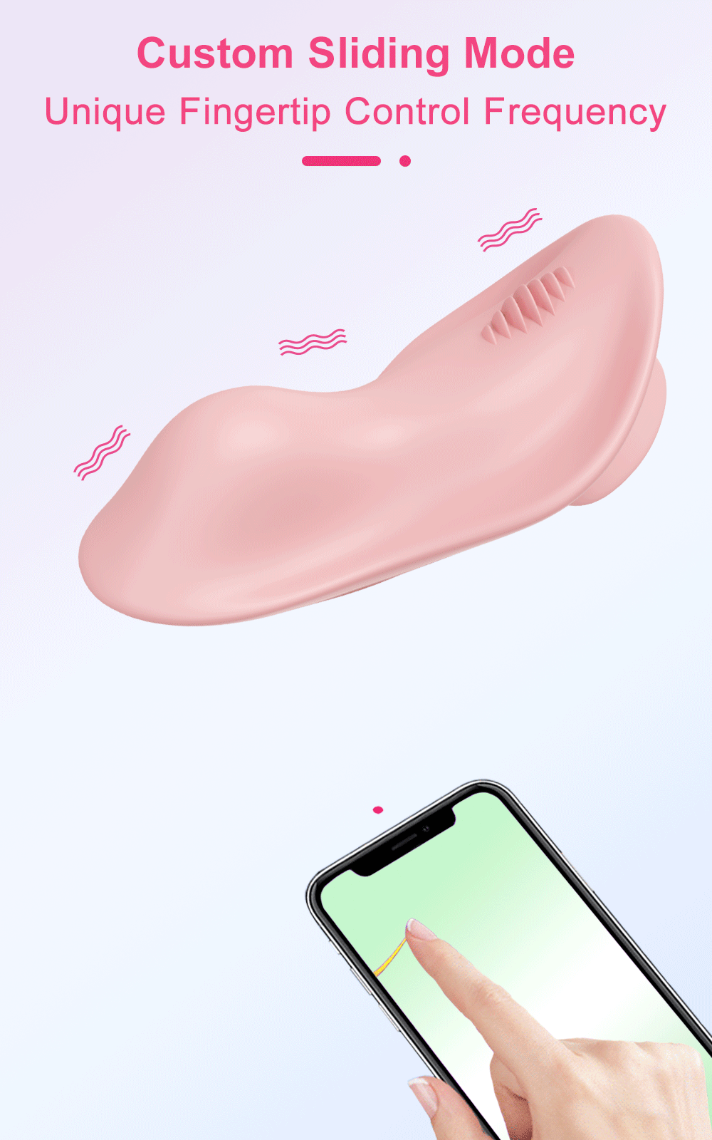 Bluetooth APP Wearable Mini Vibrator Female Clitoral Stimulator Remote Control Panties Vibrating Adult Sex Toy for Women Couples
