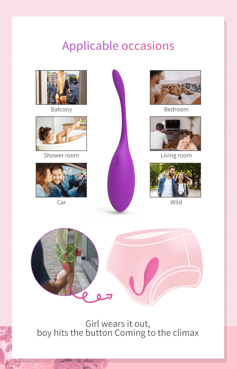 App Control Egg Vibrators For Women Wearable Vibrating G Spot Dildo Vaginal Kegel Ball Vibrator Phone Remote Sex Toys Femme