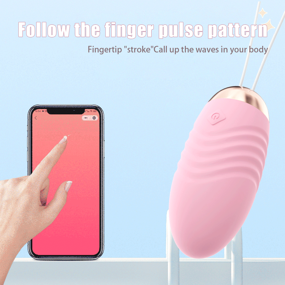 Wireless Bluetooth Vibrator Egg APP Remote Control Vibrator for Women G-Spot Massage Clitoral Clit Stimulator Adult Sex Toys