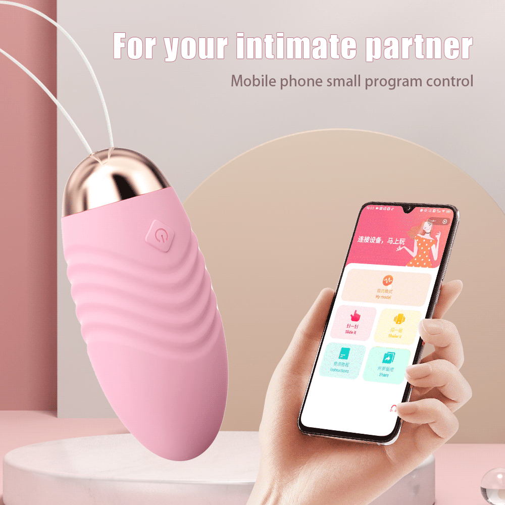 Wireless Bluetooth Vibrator Egg APP Remote Control Vibrator for Women G-Spot Massage Clitoral Clit Stimulator Adult Sex Toys