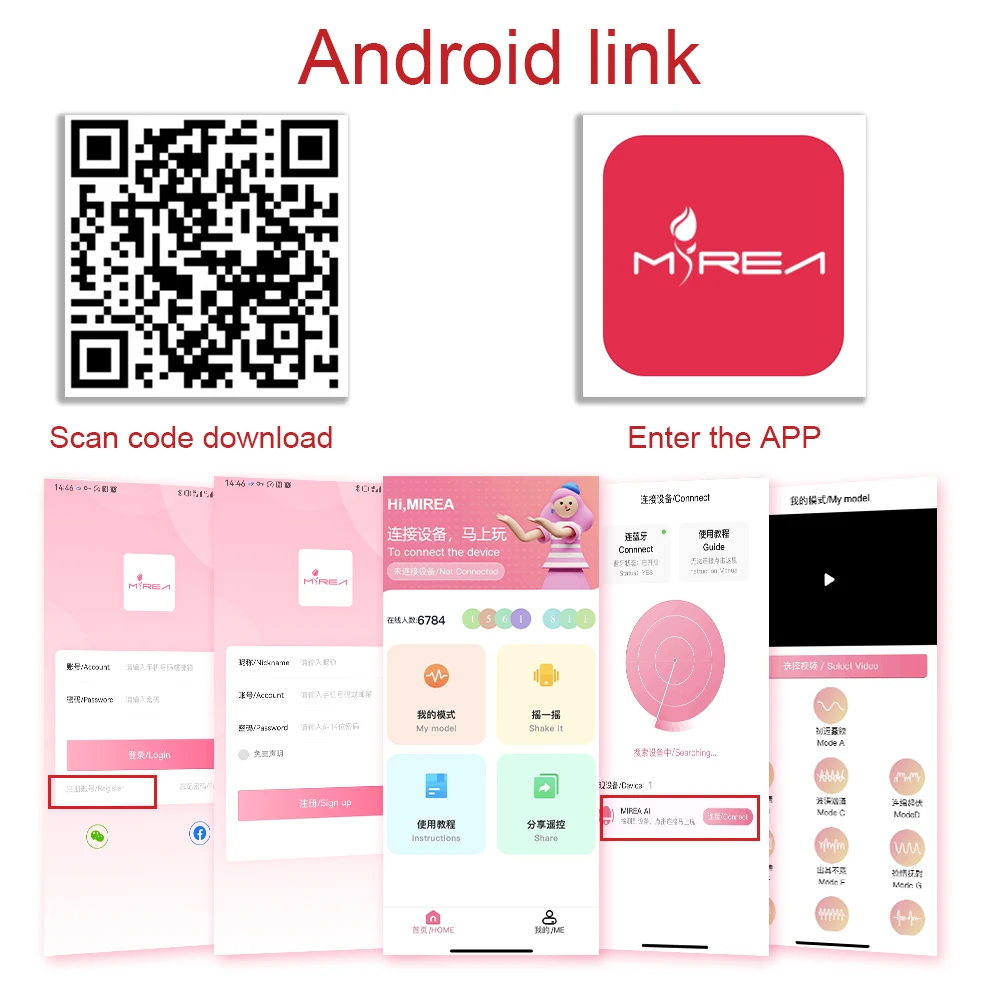 Wireless Bluetooth Vibrator Egg APP Remote Control Vibrator for Women G-Spot Massage Clitoral Clit Stimulator Adult Sex Toys