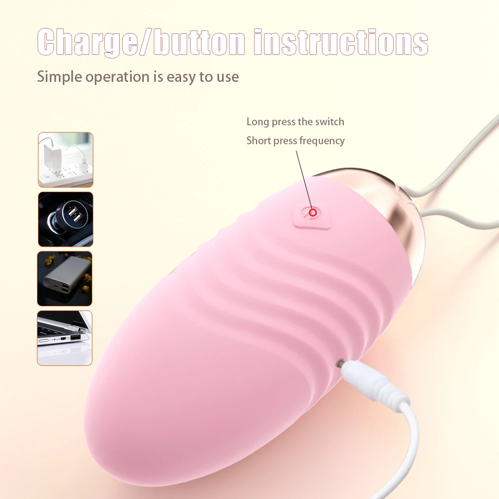 Wireless Bluetooth Vibrator Egg APP Remote Control Vibrator for Women G-Spot Massage Clitoral Clit Stimulator Adult Sex Toys
