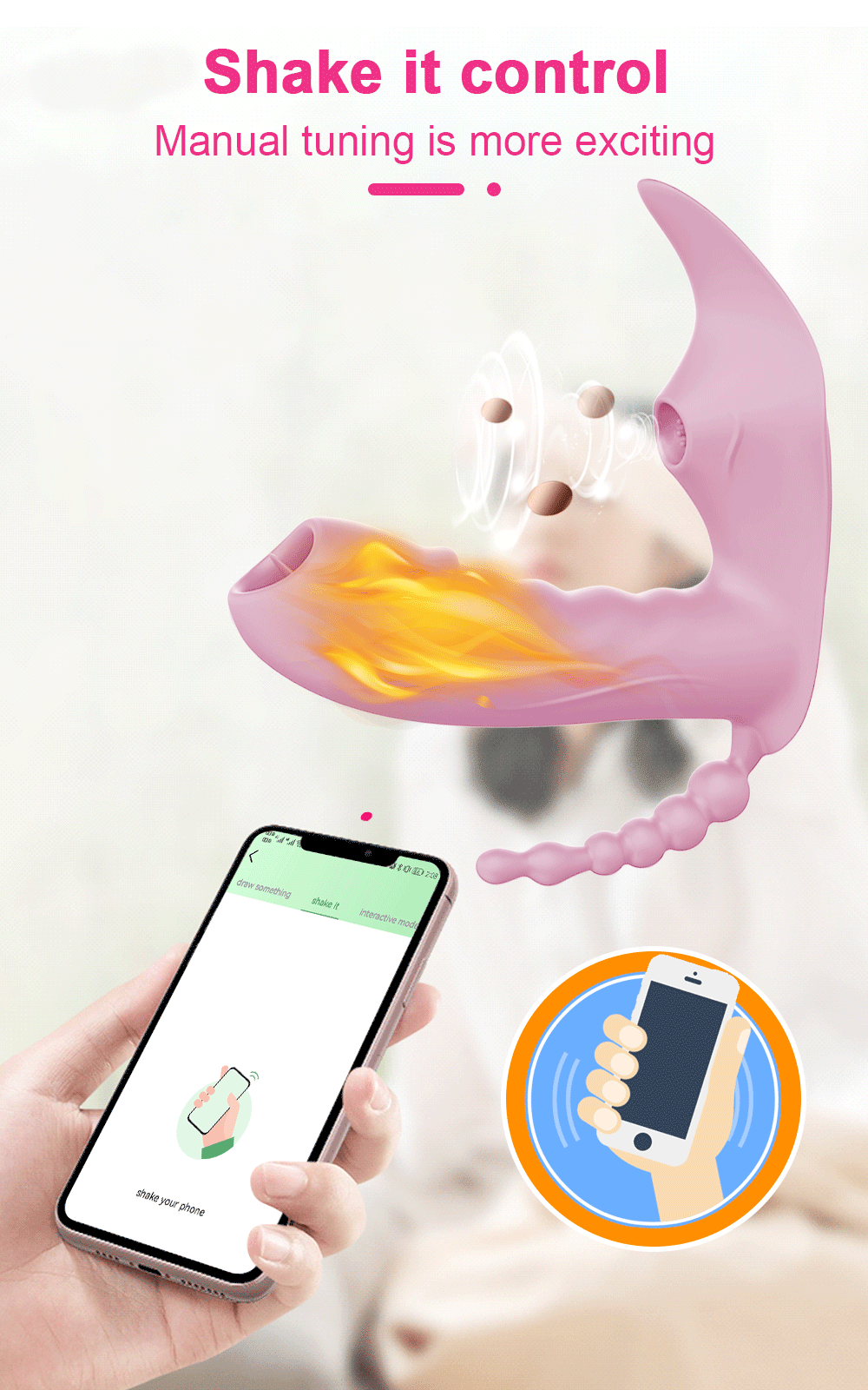 Wireless Remote Control 3 in 1 Bluetooth APP Dildo Vibrator Vagina Sucker Clitoris Stimulator Sex Toys for Women Couple Adult 18