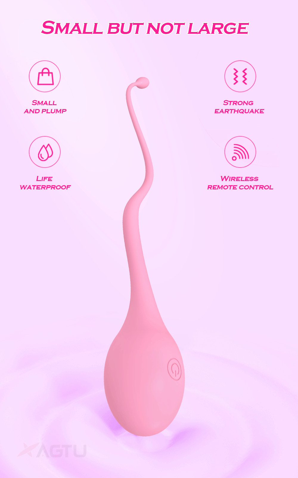 Wireless Remote Control Vibrator for Women G Spot Dildo Clitoris Stimulator Vibrating Love Egg Pollywog Sperm Sex Toys for Adult
