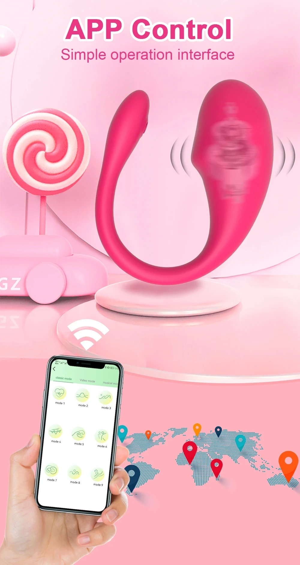 Sex Toys Bluetooths Dildo Vibrator for Women Wireless APP Remote Control Vibrator Wear Vibrating Panties Toy for Couple Sex Shop Sex Toys Bluetooths Dildo Vibrator for Women Wireless APP Remote Control Vibrator Wear Vibrating Panties Toy for Couple Sex Shop