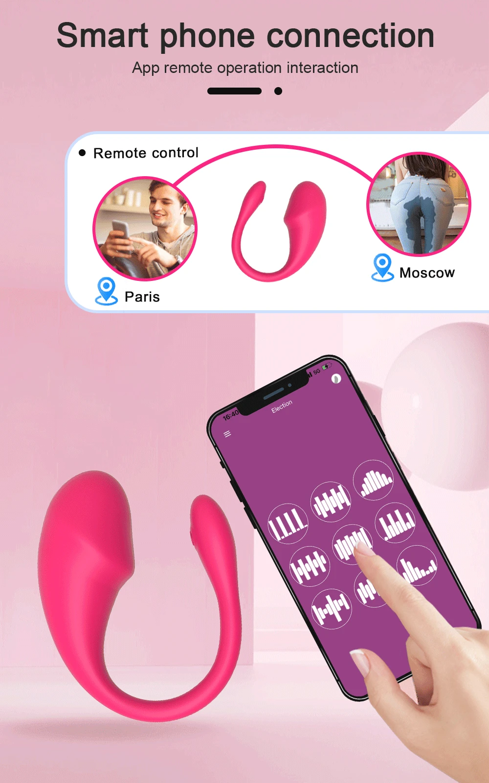 Women Wireless Remote Control App Vibrating Egg G-spot Clitoris Vagina Mastubator Panties Fidget Vibrator Sex Toys for Couple