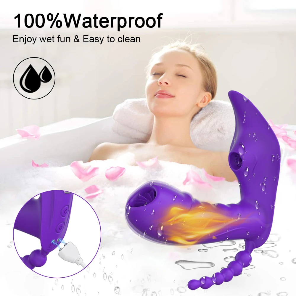 Bluetooth APP 3 in 1 Dildo Vibrator for Women Wireless Remote Control Sucker Clitoris Stimulator Sex Toys Female Couple Adult 18 Bluetooth APP 3 in 1 Dildo Vibrator for Women Wireless Remote Control Sucker Clitoris Stimulator Sex Toys Female Couple Adult 18