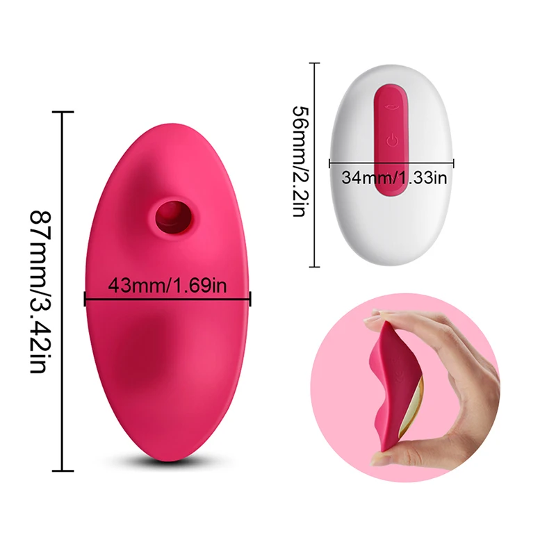 Women's Sex Toys with App Remote Control, Clitoris Oral Sucking Panties Vibrator, Adult Sex Toys for Females