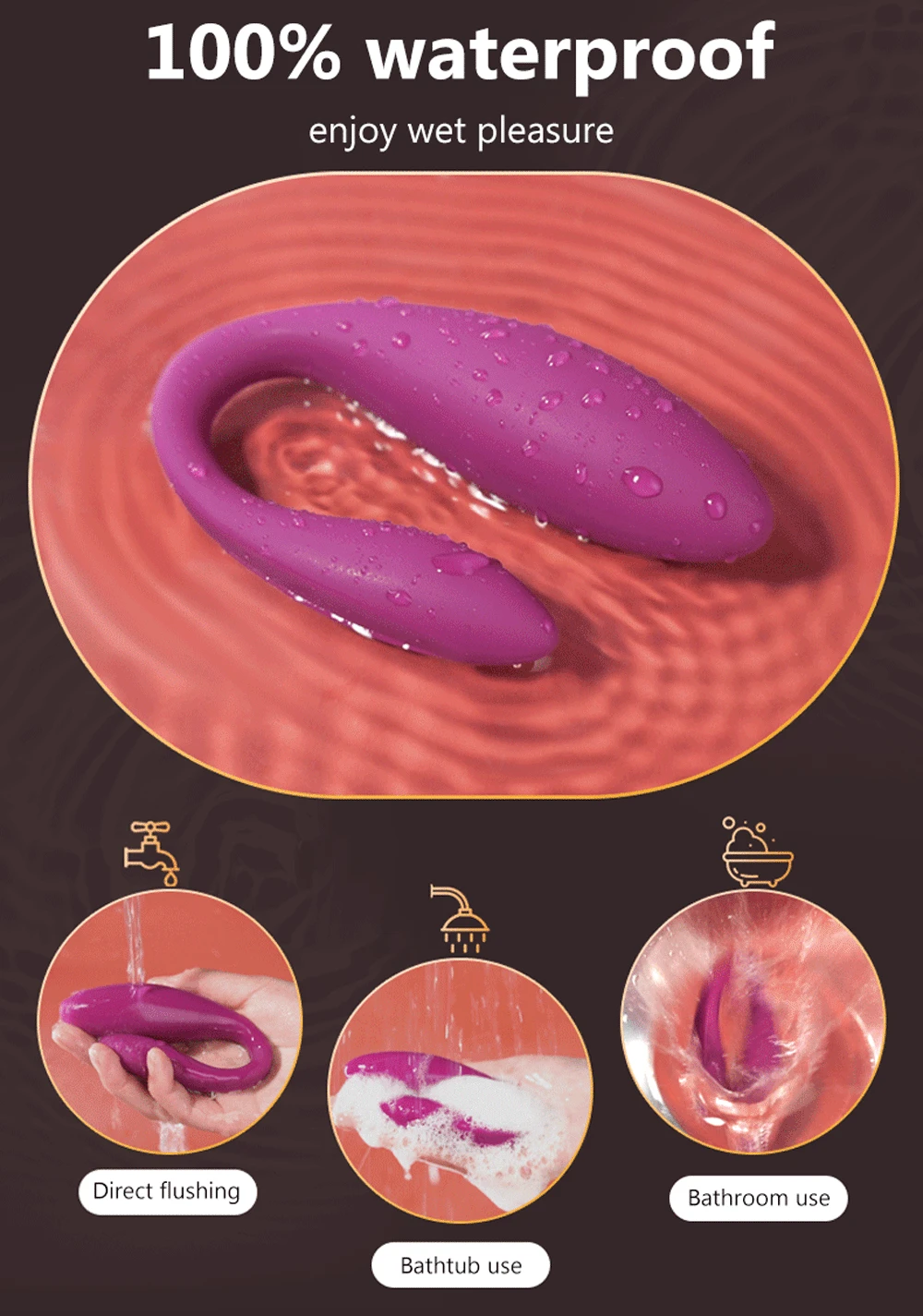 Wireless APP Remote Control G Spot Vibrators Egg Wear Vibrating Panties Double Motor Clitoris Stimulator Sex Toys for Couple