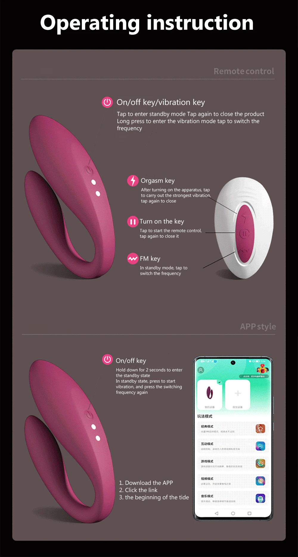 Wireless APP Remote Control G Spot Vibrators Egg Wear Vibrating Panties Double Motor Clitoris Stimulator Sex Toys for Couple