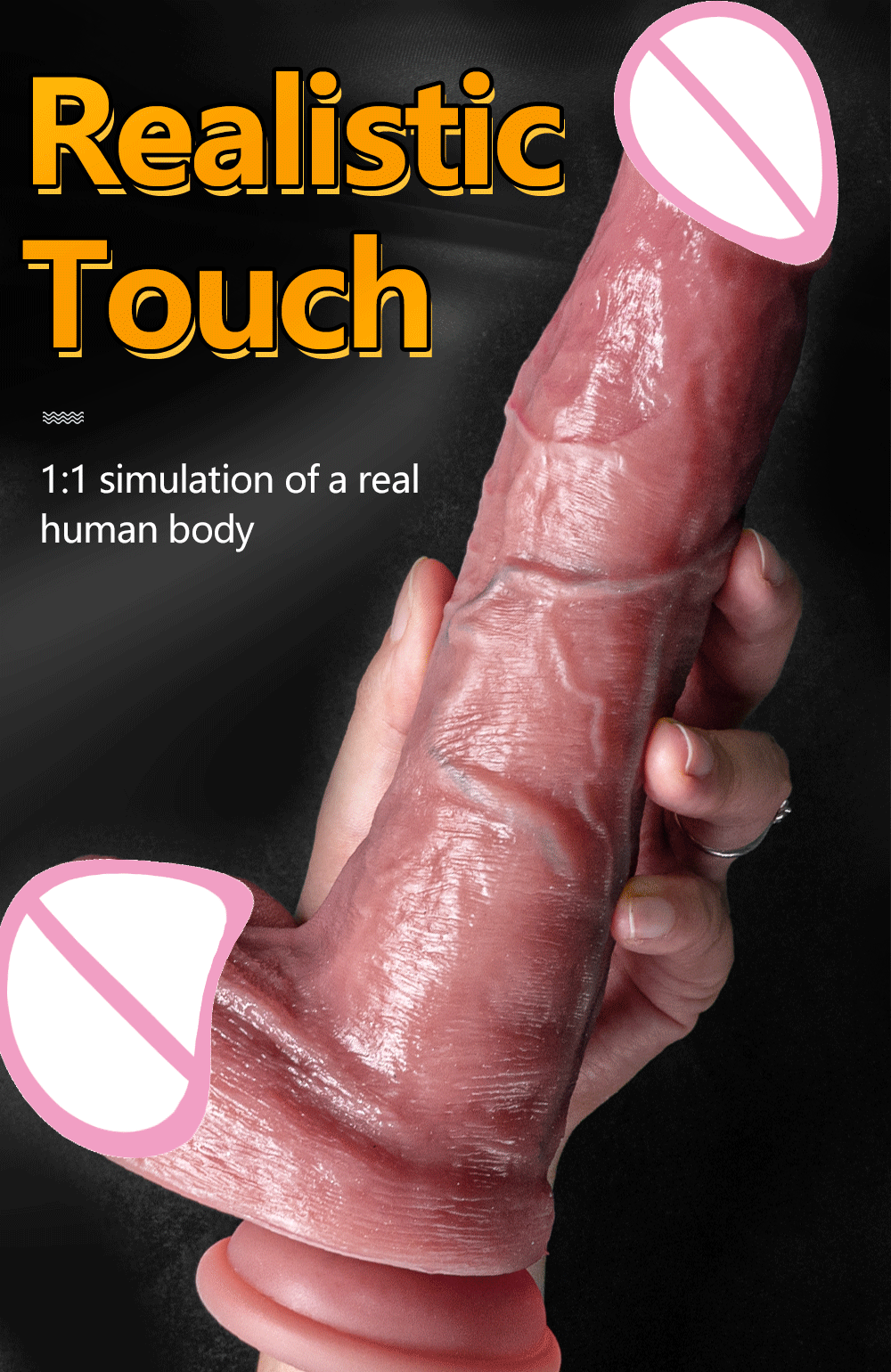 Super soft Dildo For Women Heated Automatic Telescopic Machine Sex Toys Big Dick Large Realistic Penis Huge Dildos Vibrator