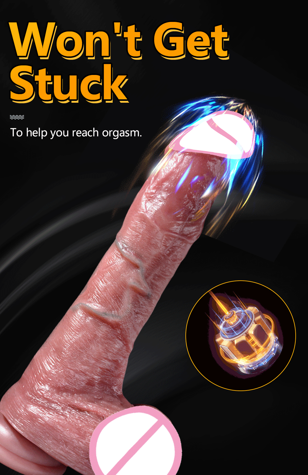 Super soft Dildo For Women Heated Automatic Telescopic Machine Sex Toys Big Dick Large Realistic Penis Huge Dildos Vibrator