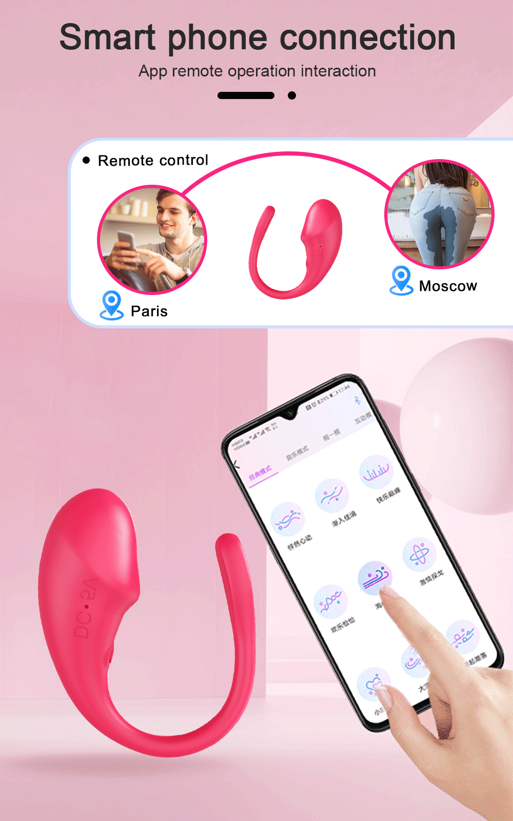 Wireless Control Vibrator APP Remote Control Dildo Panties Wear Vibrating Egg G Spot Clit Stimulator Massager Sex Toys for Women Wireless Control Vibrator APP Remote Control Dildo Panties Wear Vibrating Egg G Spot Clit Stimulator Massager Sex Toys for Women