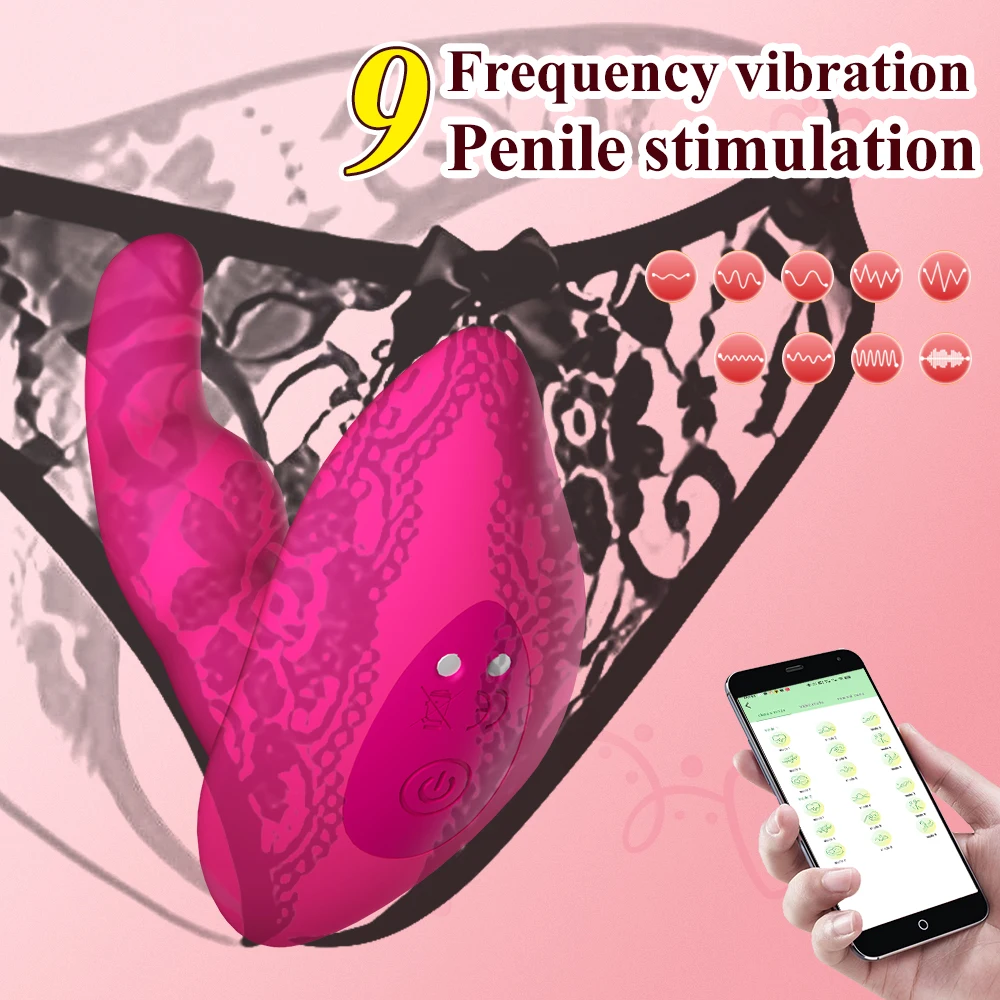 Wireless Remote Control APP Vibrators Female G Spot Clitoris Vagina Stimulator Massager Slipje Dildo Seksspeeltje Voor Vrouwen